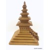 Stupa tibétain de temple en résine naturelle Statuettes Bouddhistes STUPAN4