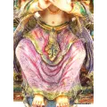 Statuette bouddhiste tibétaine Bouddha Maitreya - Statuettes bouddhistes tibétaines artisanales