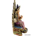 Statuette bouddhiste tibétaine Bouddha Maitreya - Statuettes bouddhistes tibétaines artisanales