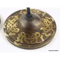 Tingshas tibétaines en Bronze Signes auspicieux - Objets rituels bouddhistes