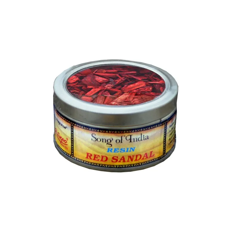 Encens copeaux de Bois de Santal rouge - Encens tibétains, accessoires