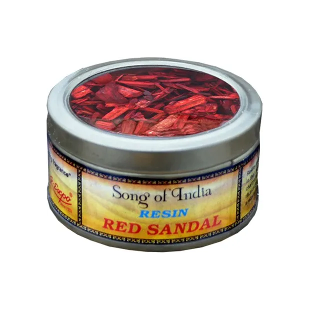 Encens copeaux de Bois de Santal rouge - Encens tibétains, accessoires