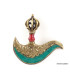 Kartika tibétain (drigug) serti de turquoises Kartika Tibétain Bouddhiste KART1
