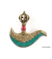 Kartika tibétain (drigug) serti de turquoises - Kartika Tibétain Bouddhiste