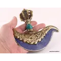 Kartika tibétain (drigug) serti de Lapis lazuli - Kartika Tibétain Bouddhiste