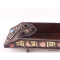 Porte encens tibétain orné de mantras Encens tibétains, accessoires BETP10