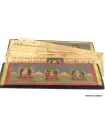 Livre de prières bouddhiste 24 cm - Livre de prières bouddhistes
