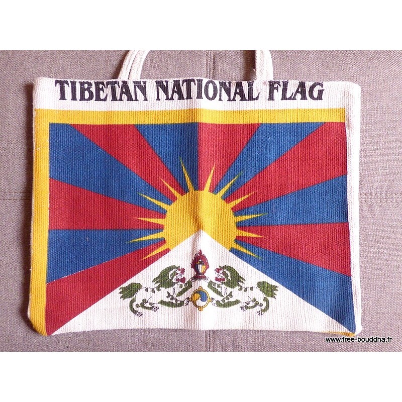 Sac tibétain Drapeau du Tibet Sacs tibétains et indiens SACDT1