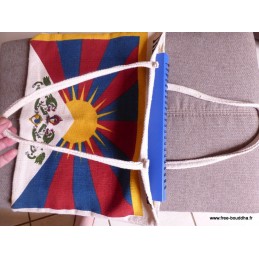 Sac tibétain Drapeau du Tibet Sacs tibétains et indiens SACDT1