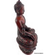 Statuette Bouddha rouge Amitabha position offrandes Statuettes Bouddhistes STARB