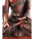Statuette Bouddha rouge Amitabha position offrandes Statuettes Bouddhistes STARB