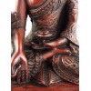Statuette Bouddha rouge Amitabha position offrandes Statuettes Bouddhistes STARB