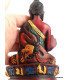 Statuette Bouddha peinte à la main Statuettes Bouddhistes ref STV5