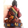 Statuette Bouddha peinte à la main Statuettes Bouddhistes ref STV5
