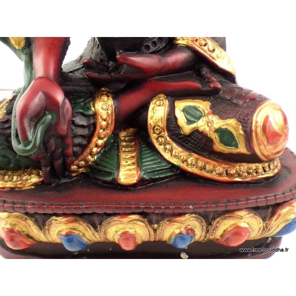 Statuette Bouddha peinte à la main Statuettes Bouddhistes ref STV5