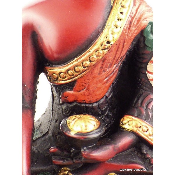 Statuette Bouddha peinte à la main Statuettes Bouddhistes ref STV5