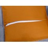 Housse de coussin Dorjé vajra brodé safran Housse de coussin bouddhiste HCB3
