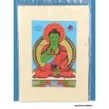 Carte postale tibétaine Bouddha Amoghasiddhi - Cartes postales bouddhistes