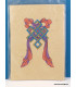 Carte postale tibétaine Noeud sans fin Cartes postales bouddhistes CPT3