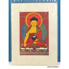 Carte postale Bouddha Sakyamouni-z Cartes postales bouddhistes CPT7