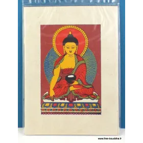 Carte postale Bouddha Sakyamouni - Cartes postales bouddhistes