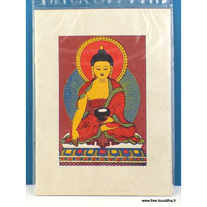Carte postale Bouddha Sakyamouni - Cartes postales bouddhistes