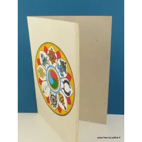 Carte postale népalaise Tara Verte - Cartes postales bouddhistes