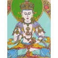 Carte postale tibétaine Vajrasattva - Cartes postales bouddhistes