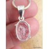 Pendentif argent Morganite facettée Pendentifs pierres naturelles RV52