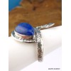 Bague Serpent en Lapis Lazuli T 52 Bagues pierres naturelles RV62