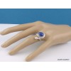 Bague Serpent en Lapis Lazuli T 52 Bagues pierres naturelles RV62