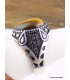 Bague Homme en Oeil de Tigre T 65 Bagues pierres naturelles RV62.19