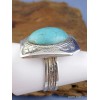Bague TOUAREG en TURQUOISE T 59 Bijoux ethniques Touareg TOUA52