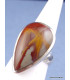 Bague Jaspe Noreena forme goutte T 56 Bagues pierres naturelles UV100.10