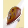 Bague goutte en Jaspe Noreena T 59 Bagues pierres naturelles UV100.4