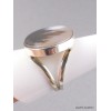 Bague argent AGATE SCENIC T60 Bagues pierres naturelles AV42.6