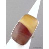 Bague argent JASPE MOKAITE T 53 Bagues pierres naturelles VK34.1