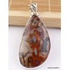 Pendentif goutte AGATE TUBULAIRE Pendentifs pierres naturelles VK52