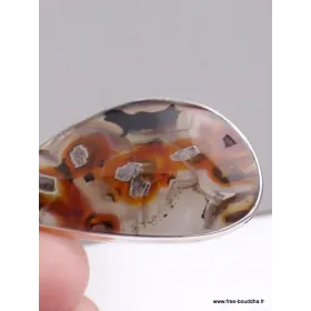 Pendentif goutte AGATE TUBULAIRE - Bijoux en Agate Tubulaire