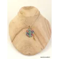 Petit pendentif tibétain Yeux de Bouddha - Pendentifs tibétains bouddhistes