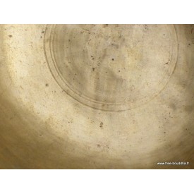 Bol tibétain ancien à double fond 20,5 cm