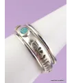 Bague tibétaine Tournante mantra bouddhiste - Bagues tibétaines bouddhistes