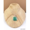 Pendentif Amazonite carré Pendentifs pierres naturelles TA23.4