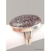 Bague argent Os de Dinosaure T 55 Bagues pierres naturelles KB27.3