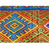 Châle de lama bouddhiste en soie et broderies Grand Châle népalais 100 x 200 cm CHAB1