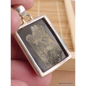 Pendentif Jaspe Bourdon jaune noir Pendentifs pierres naturelles DA60