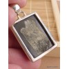 Pendentif Jaspe Bourdon jaune noir Pendentifs pierres naturelles DA60