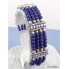 Bracelet tibétain imitation de Lapis Lazuli Bracelets tibétains bouddhistes BRETH12