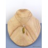 Pendentif Nellite argent 925 forme ovale Pendentifs pierres naturelles RV25.2