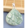 Pendentif Fuchsite brute forme goutte Pendentifs pierres naturelles RV8.2